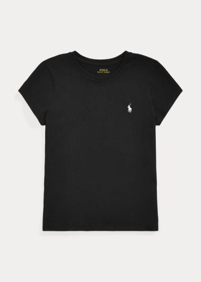 Women's Polo Ralph Lauren Cotton Crewneck T Shirts | 978516TNC